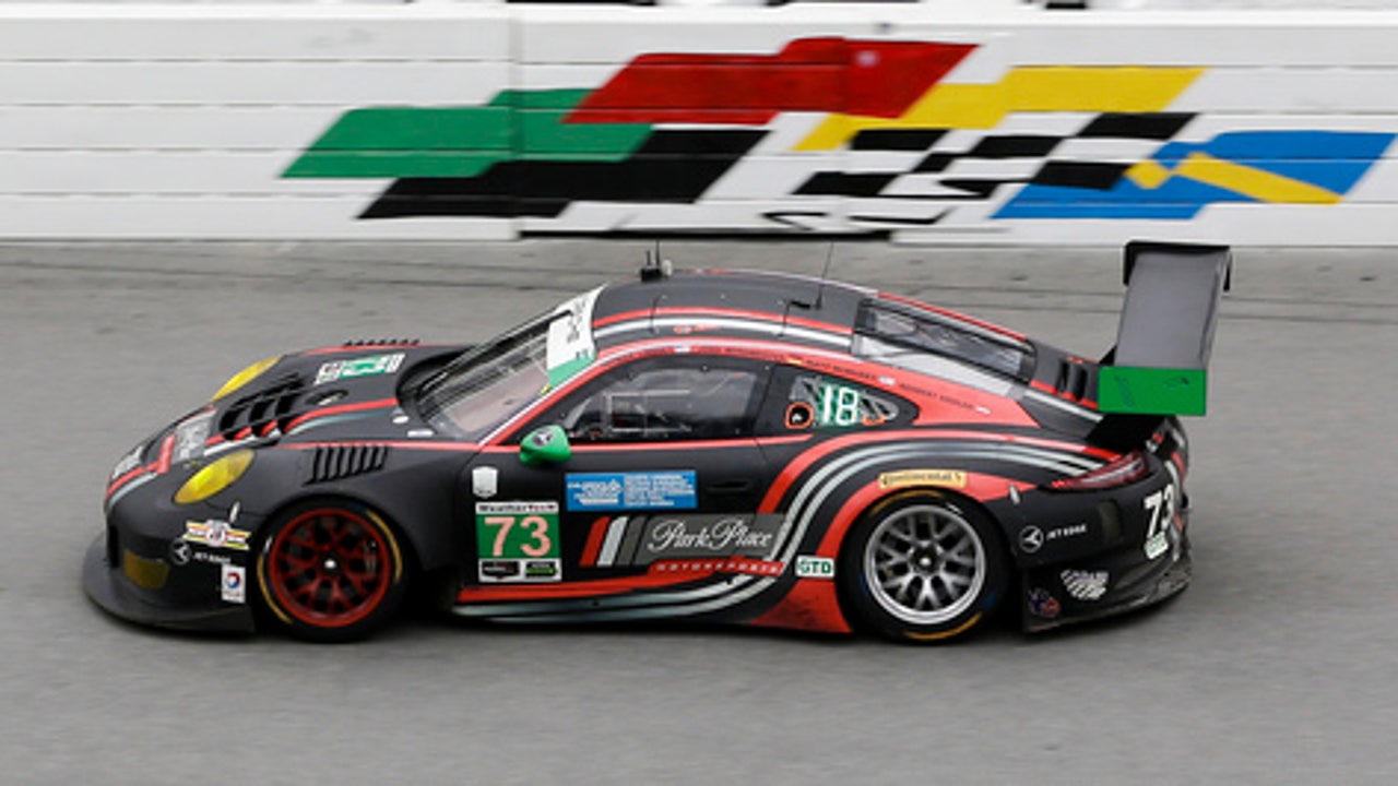 Rolex 24 driver takes odd detour through Daytona infield